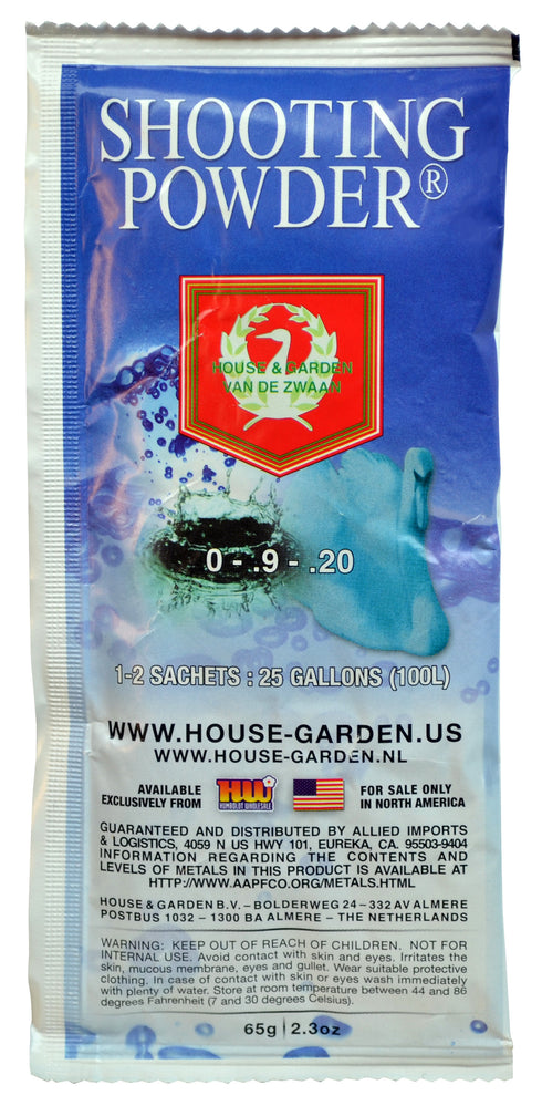 House and Garden - Shooting Powder Sachet