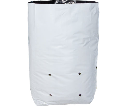 HydroFarm - Black/White Plastic Grow Bags 25/Pack