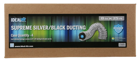 Ideal-Air - Supreme Silver/Black Ducting