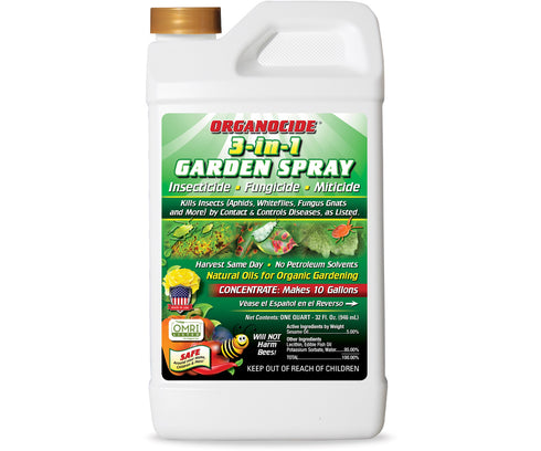 Organocide - Bee Safe 3-in-1 Garden Spray