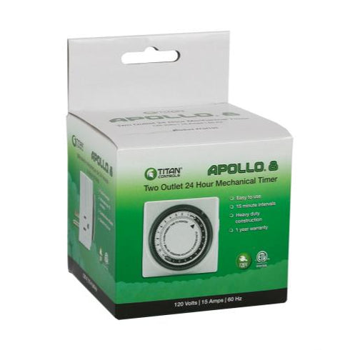 Titan Controls - Apollo 8 115V Mechanical Timer