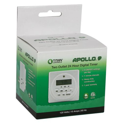 Titan Controls - Apollo 9 115V Digital Timer