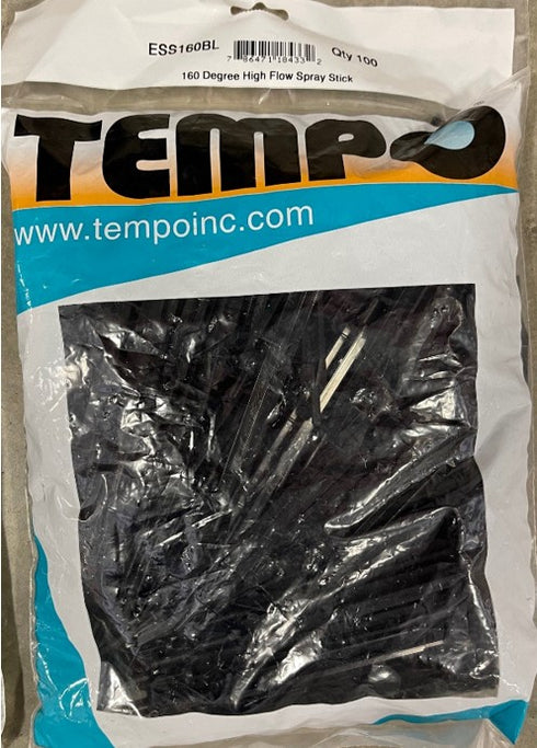 Tempo - 160 Degree High Flow Spray Stick Black